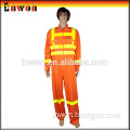 Custom made industrial coverall workwear reflective pink coveralls